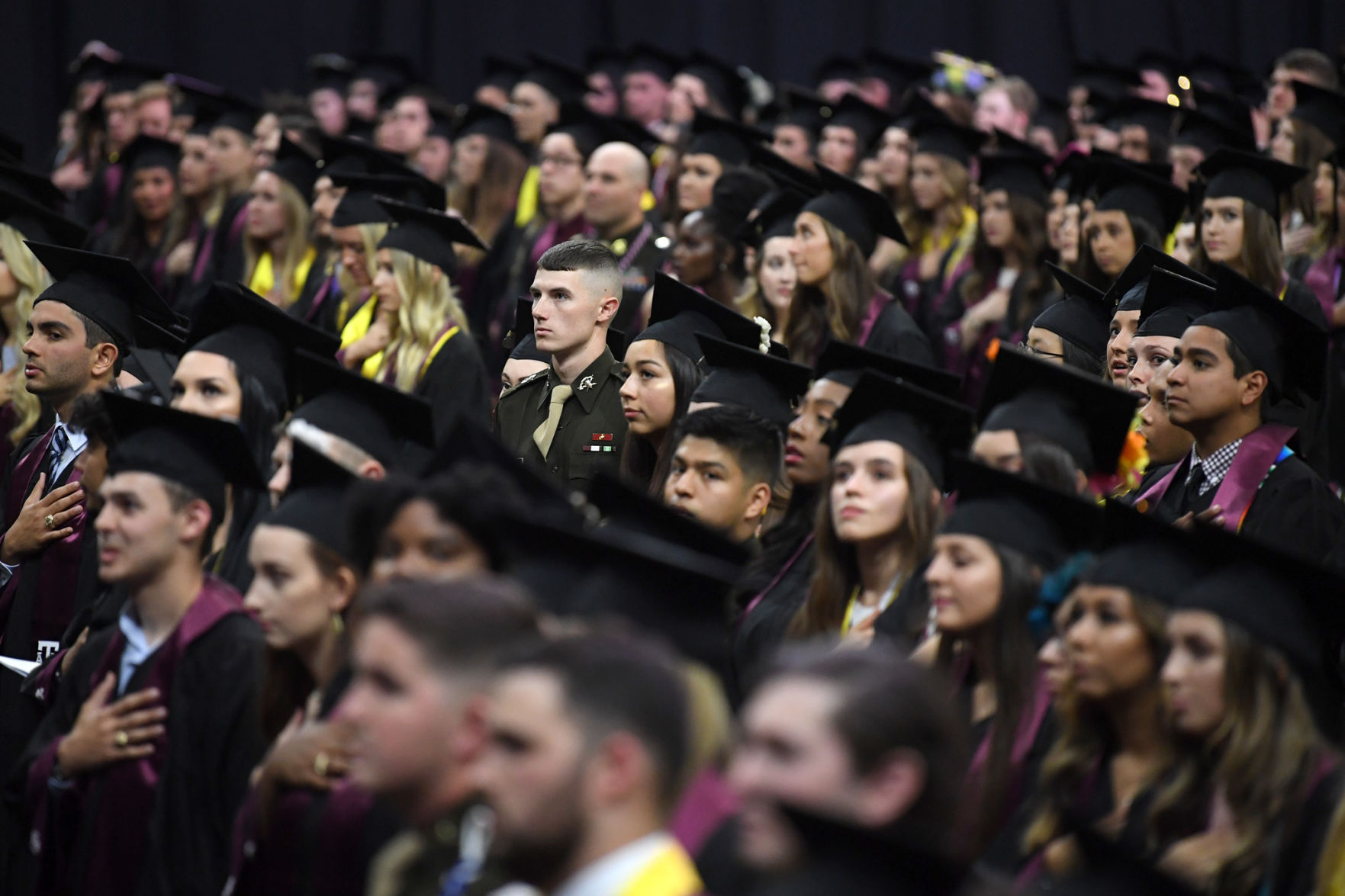Texas A&M University graduation